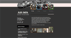 Desktop Screenshot of ak-ma.pl